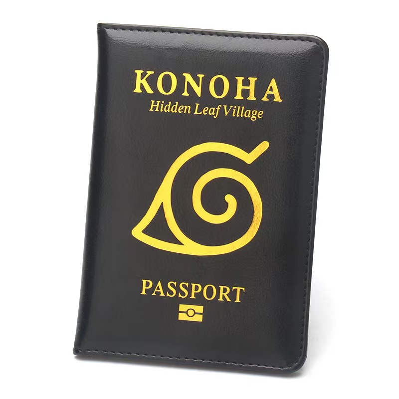 Travel Accessories Japan - Naruto print Waterproof Scratch-Resistant Leather Passport