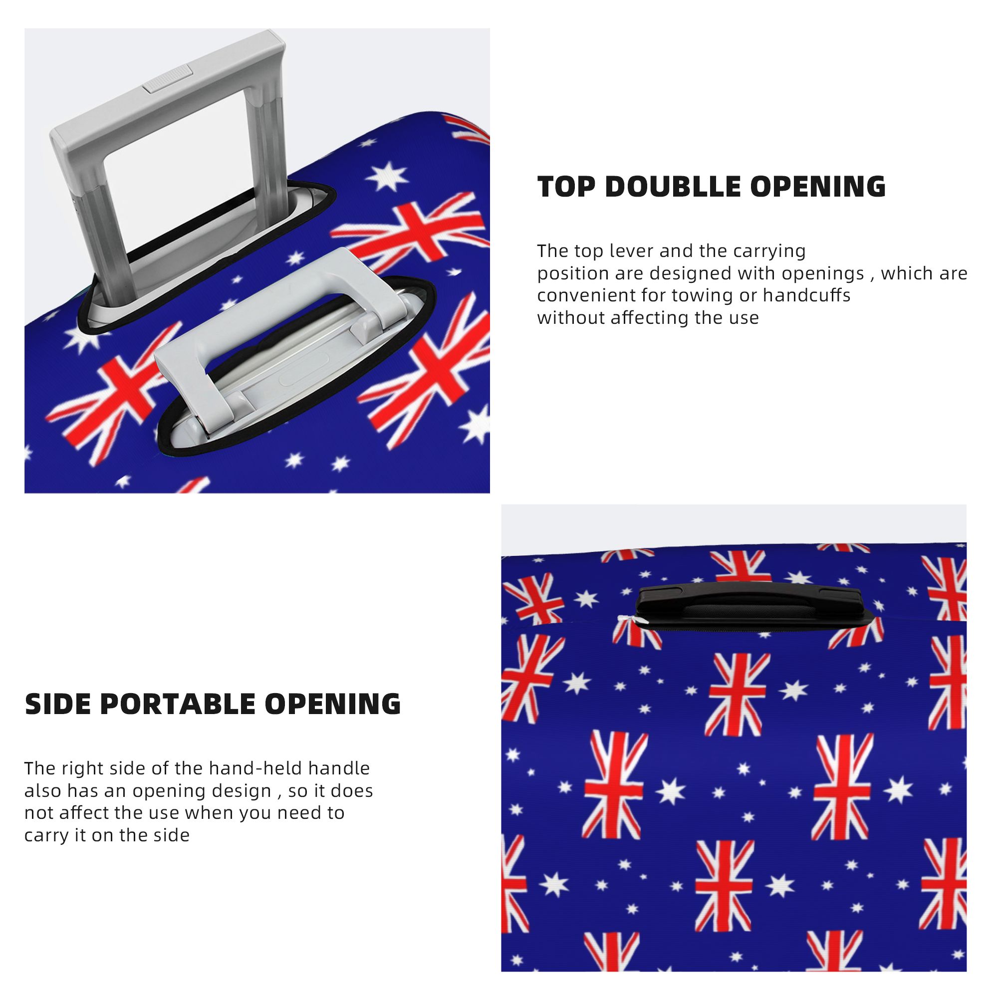 Australia flag Luggage Cover F - đánh giá và giá Travel Accessories Australia