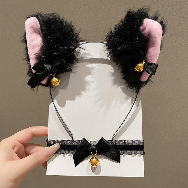 Plush Cat Ear Headband for Wom - đánh giá và giá Quirky Travel Accessories
