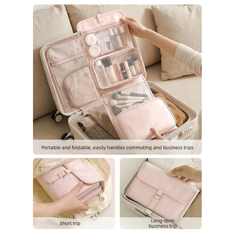 Travel Toiletry Bag Hangable M - đánh giá và giá Travel Packing Accessories