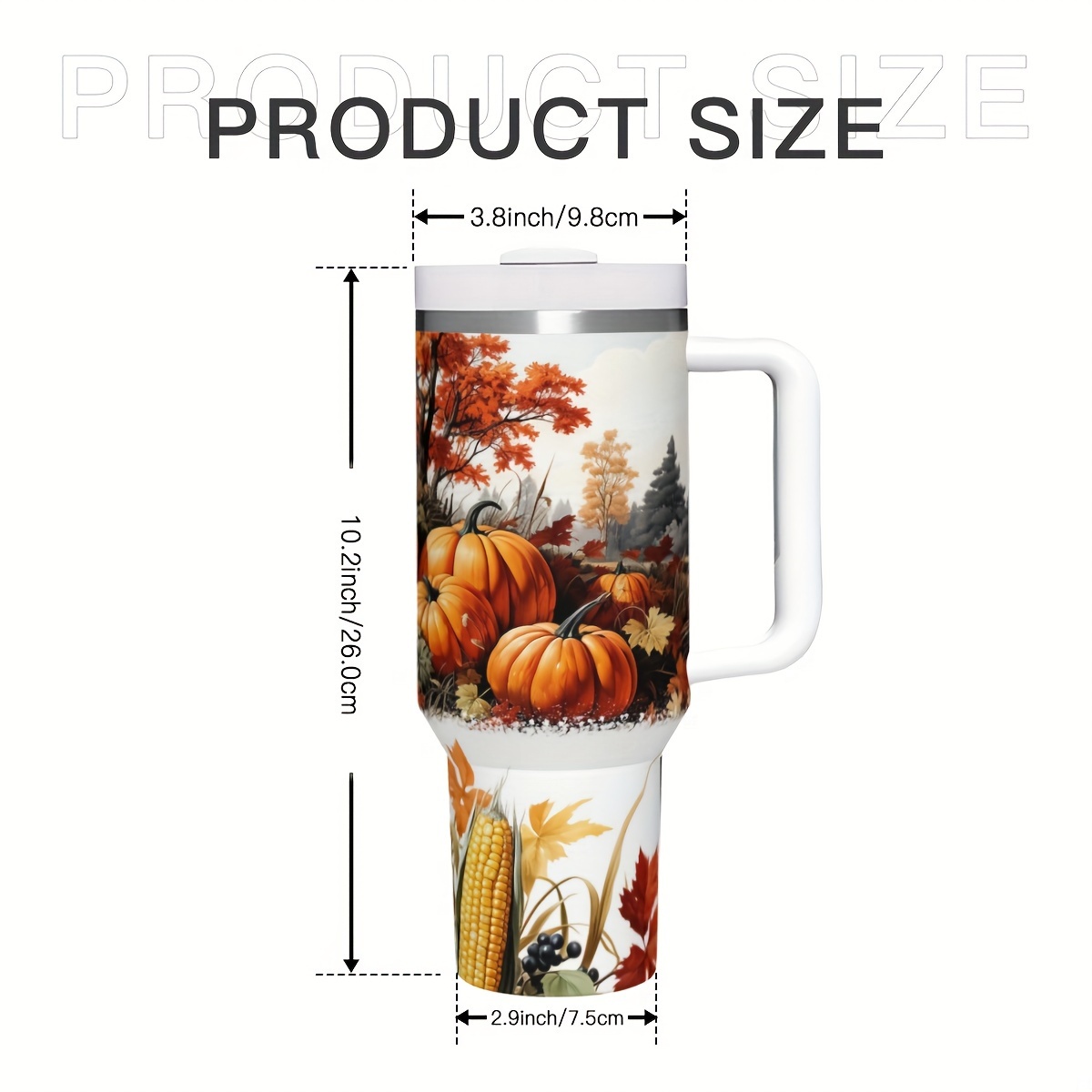 1pc 40oz Autumn Pumpkins Insul - đánh giá và giá Travel Accessories Gift Ideas