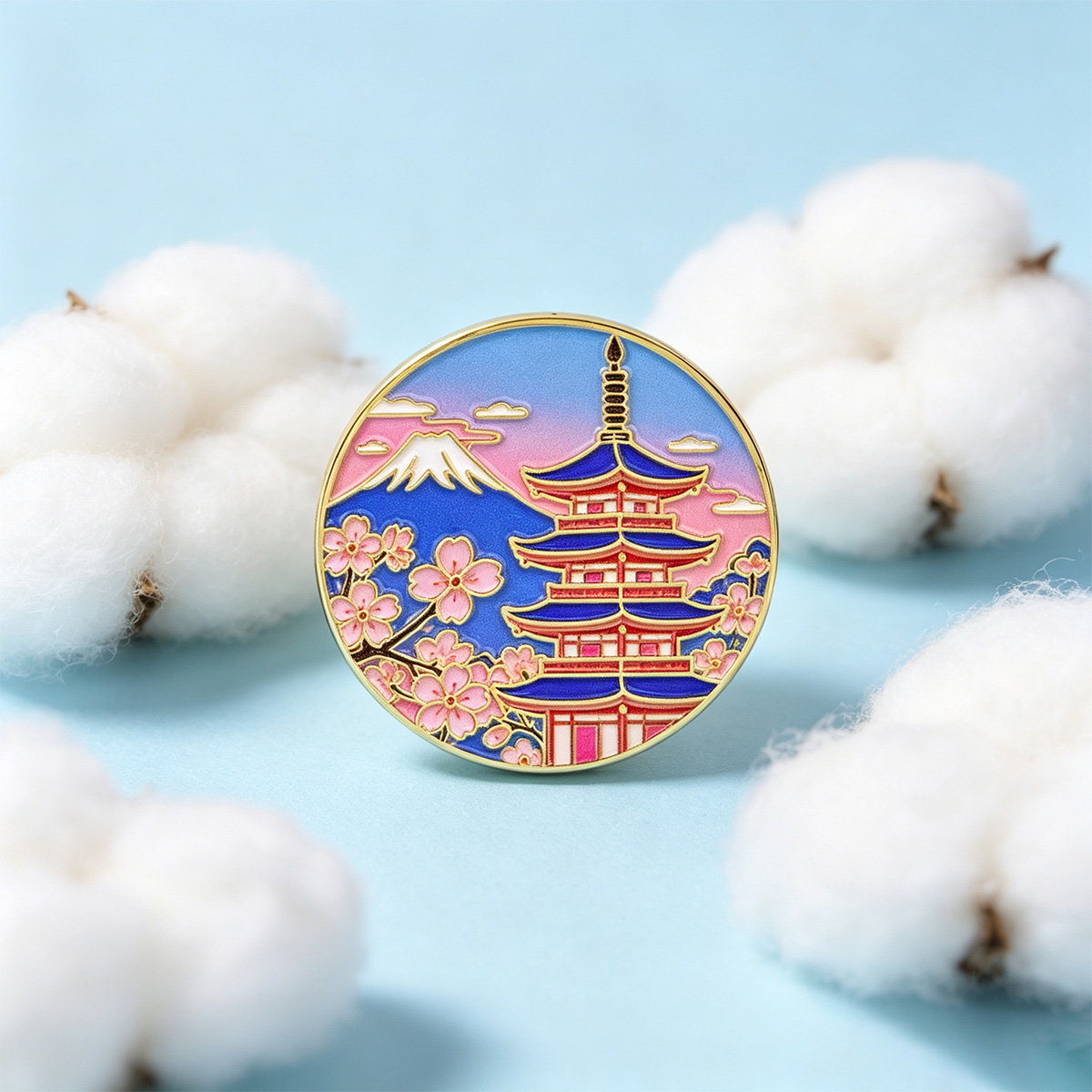 Japanese Cherry Blossom Enamel - đánh giá và giá Travel Accessories In Japan