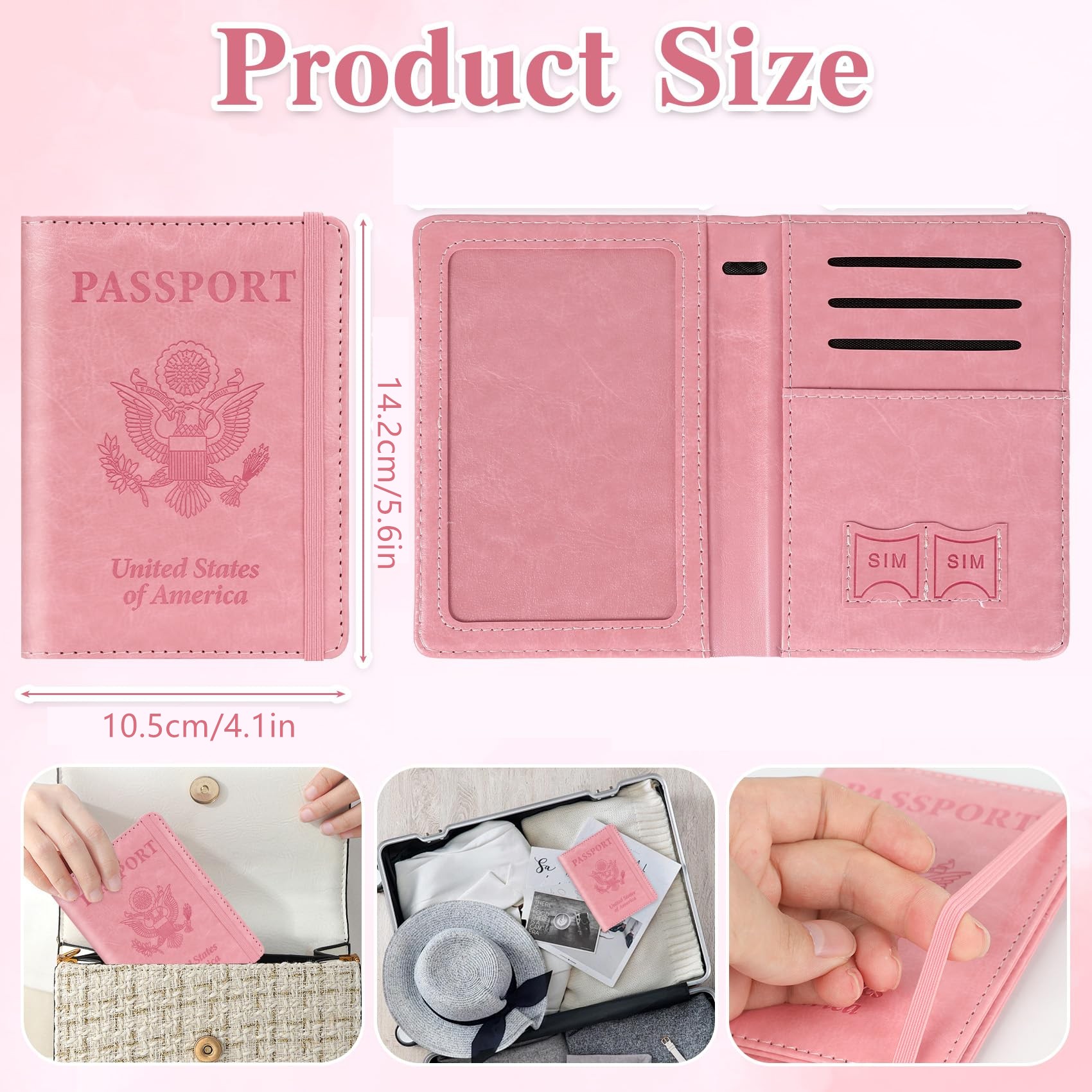Passport Holder for Travel, Rf - đánh giá và giá Travel Accessories In Bulk