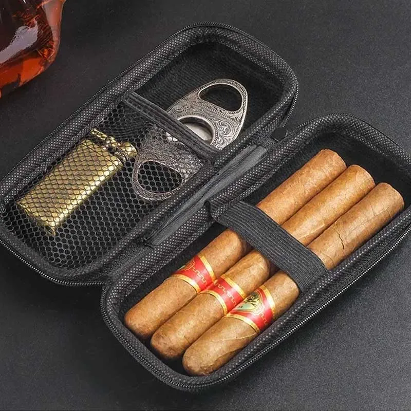 Portable Cigar Case EVA Light  - đánh giá và giá Travel Packing Accessories
