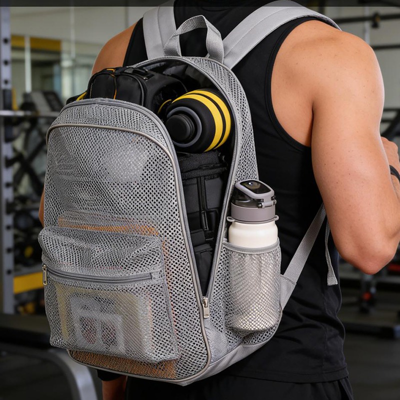 Breathable Mesh Backpack Light - đánh giá và giá Travel Packing Accessories