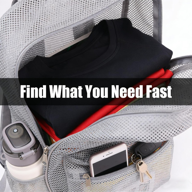 Breathable Mesh Backpack Light - đánh giá và giá Travel Packing Accessories