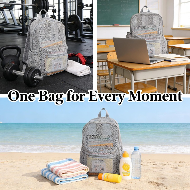 Breathable Mesh Backpack Light - đánh giá và giá Travel Packing Accessories