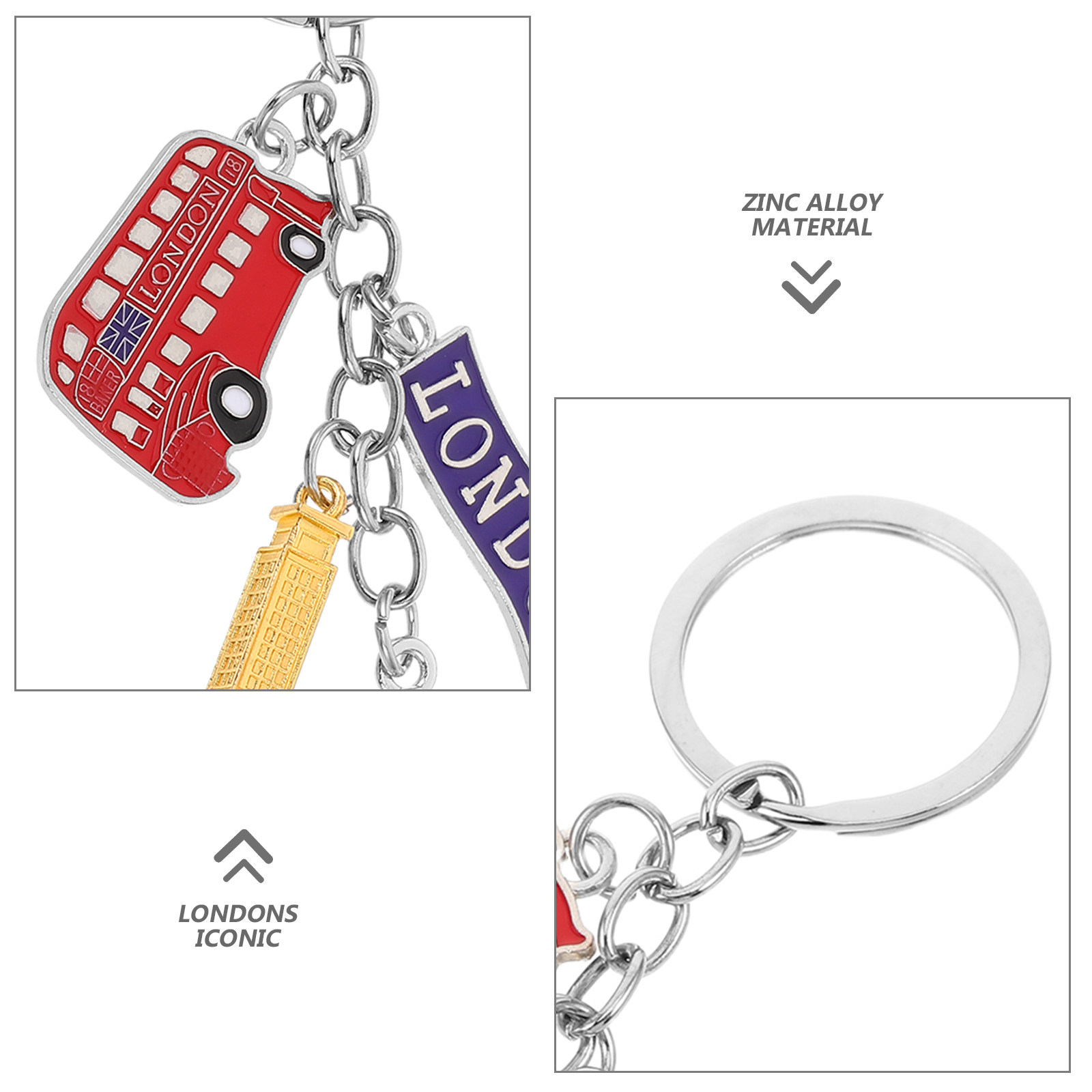 2Pcs British Themed England Ke - đánh giá và giá Travel Accessories London