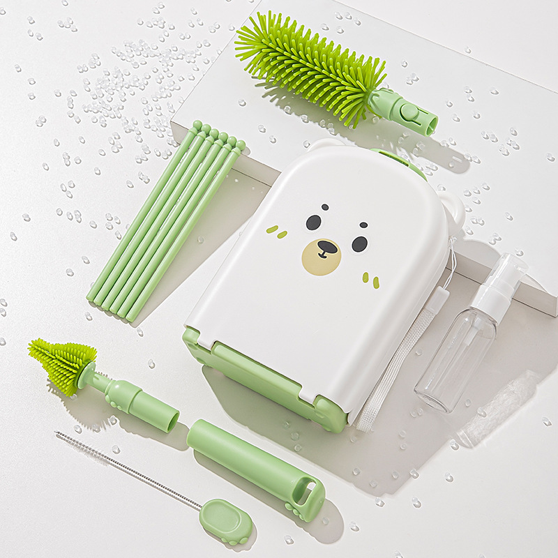 Travel Baby Bottle Brush Set - - đánh giá và giá Travel Accessories For 3 Year Old