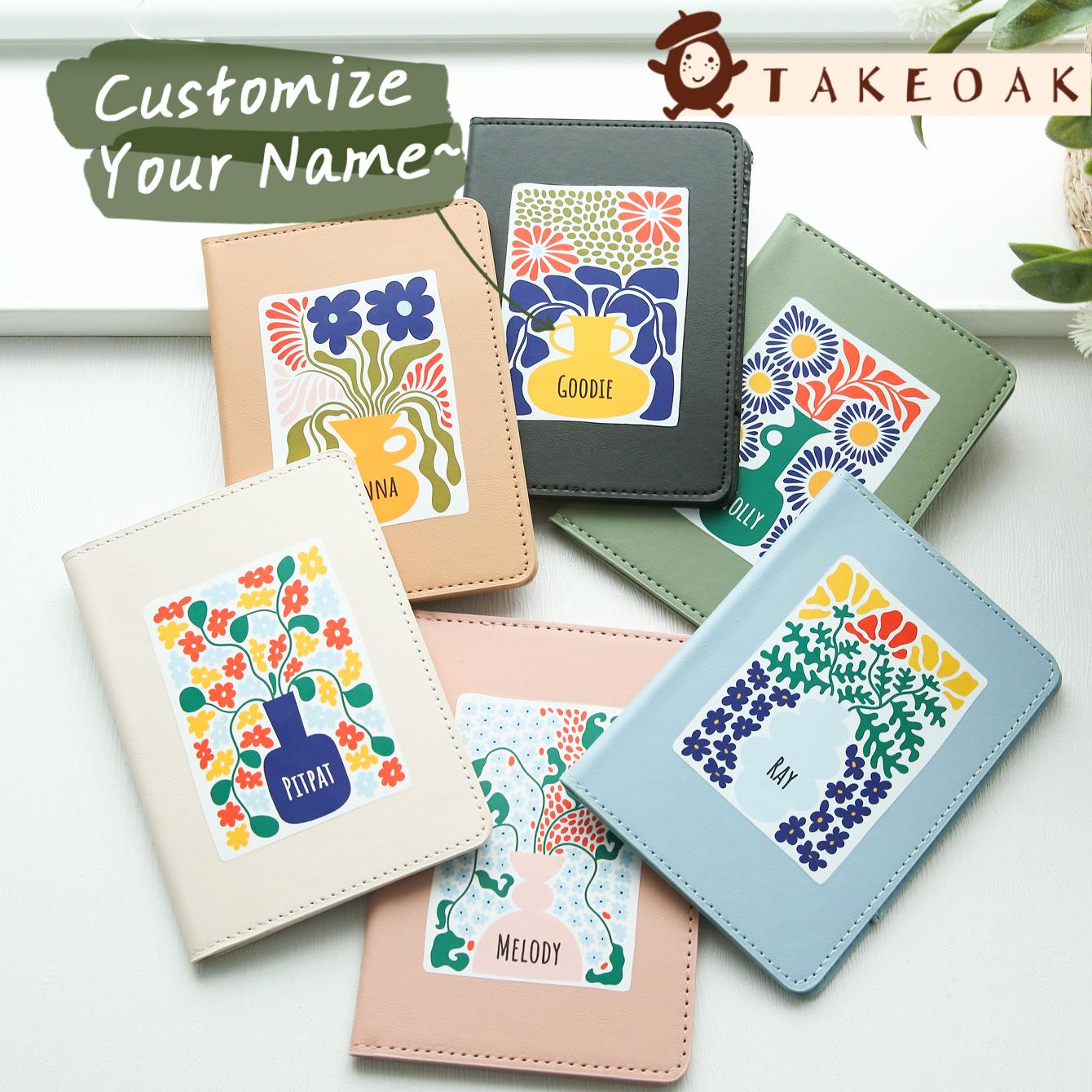 Custom Name Abstract Floral Pa - đánh giá và giá Travel Accessories For Young Women