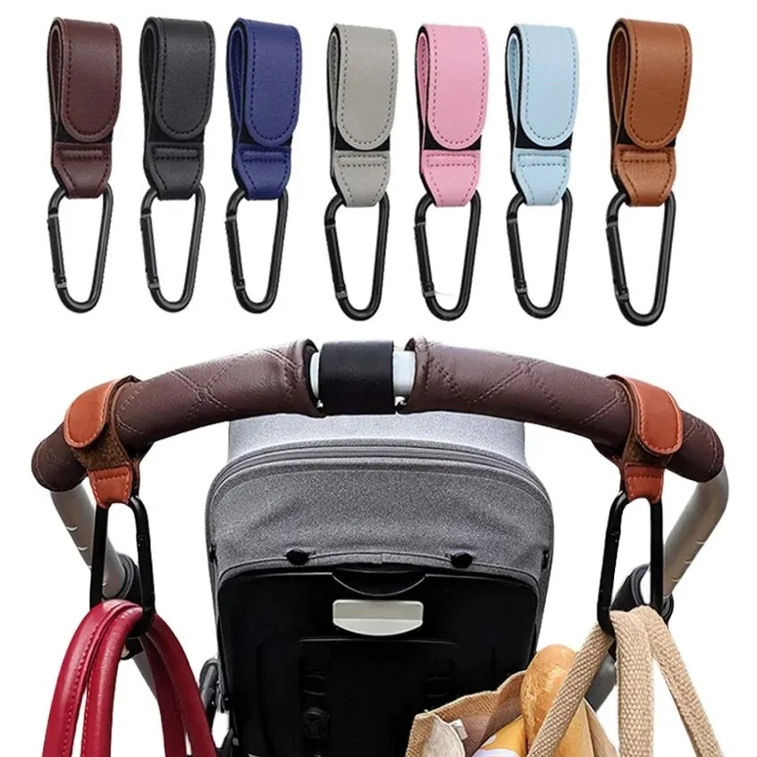 2Pcs Leather Cart Hooks Baby S - đánh giá và giá Travel Accessories For 6 Year Old