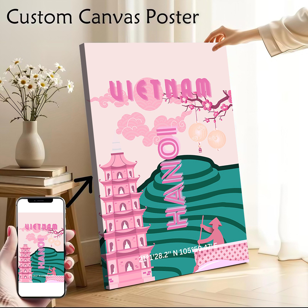 Vietnam Hanoi Travel Canvas Wa - đánh giá và giá Travel Accessories Vietnam