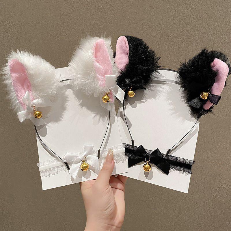 Plush Cat Ear Headband for Wom - đánh giá và giá Quirky Travel Accessories