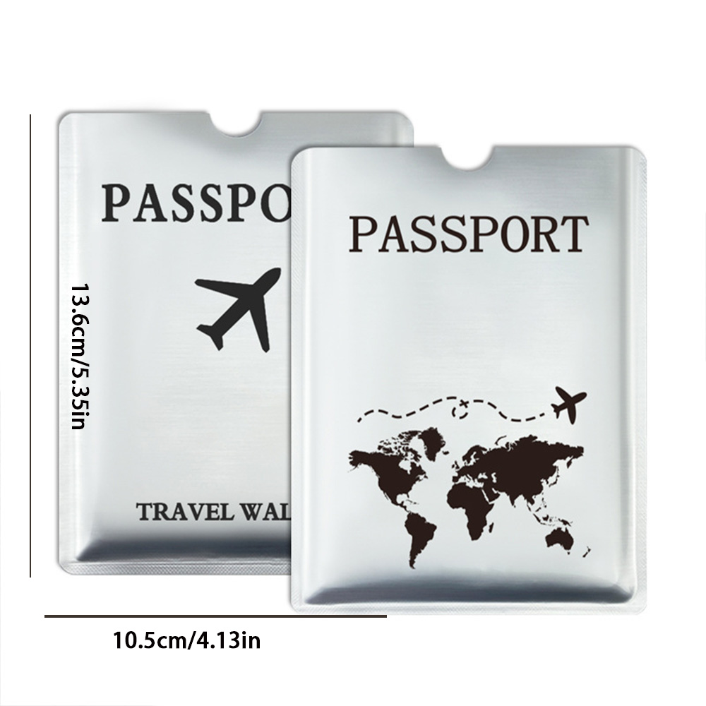 Aluminum foil passport protect - đánh giá và giá Travel Accessories Gear