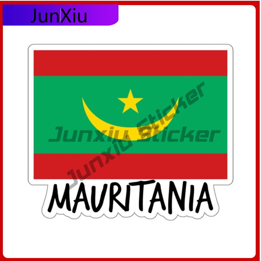Mauritania Flag Travel Sticker - đánh giá và giá Travel Accessories For Car